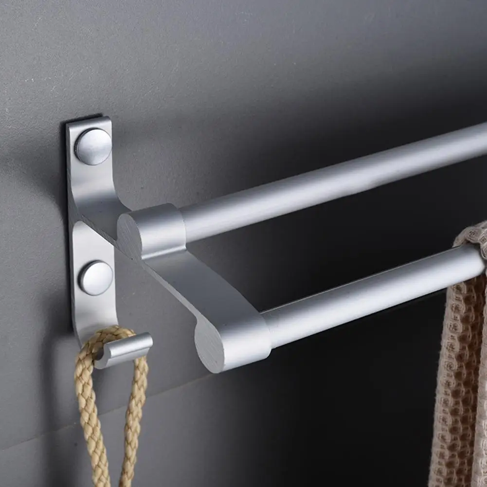 Полка для полотенец в ванную комнату настенный держатель подвесная стойка