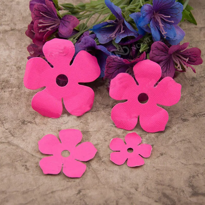 

3D Flowers Metal 2021 New Metal Cutting Dies Stencils for DIY Scrapbooking Album Decorative Embossing Paper New