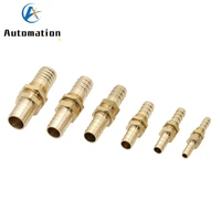 id pipe 6mm 25mm hose barb bulkhead brass barbed tube pipe fitting coupler connector adapter for fuel gas water copper