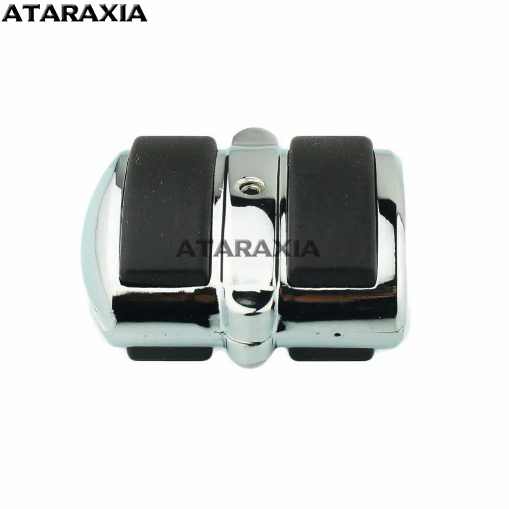 Мотоциклетная хромированная педаль тормоза накладка на пятку для Honda Shadow 600 1100