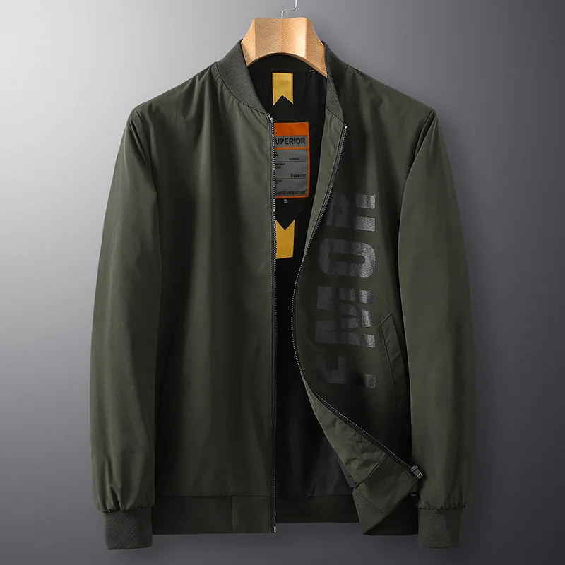 

Men US size Bomber Jackets for Game Death Stranding Thicken Coat Zipper Flight Jacket Flying Suit Fashion Coat