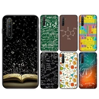 chemical equation silicone cover for oppo reno 4 3 pro 10x zoom 2 z f realme ace c2 x2 pro 5g phone case