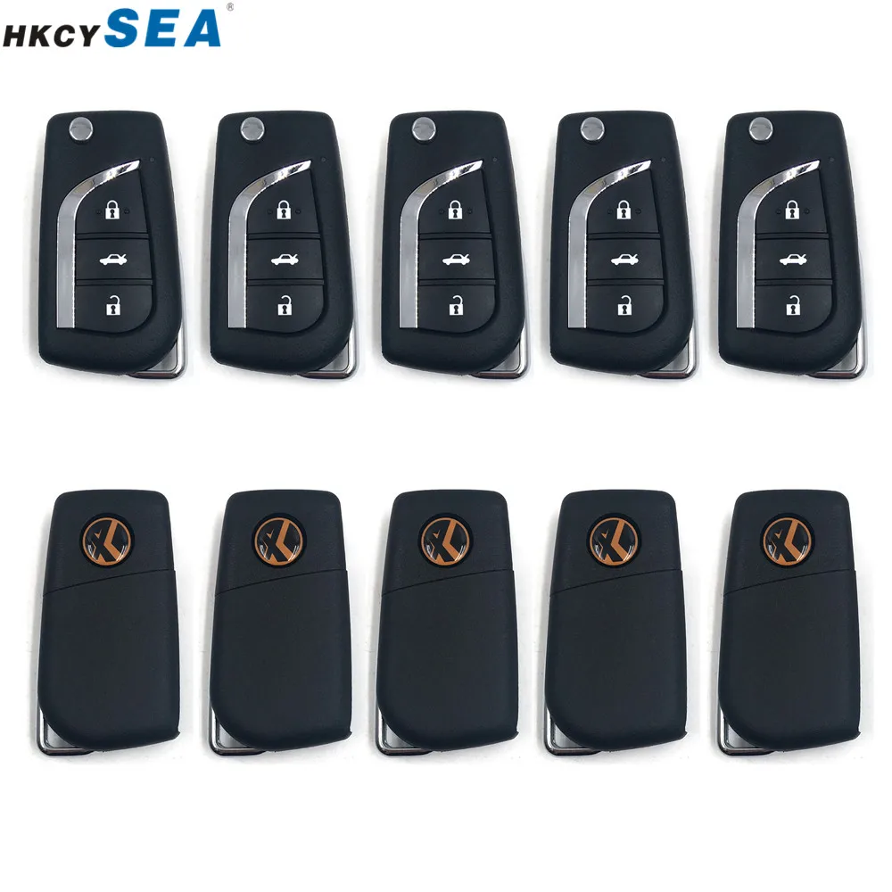 1/5/10 шт Xhorse VVDI2 универсальные провода/беспроводные ключи от автомобиля с