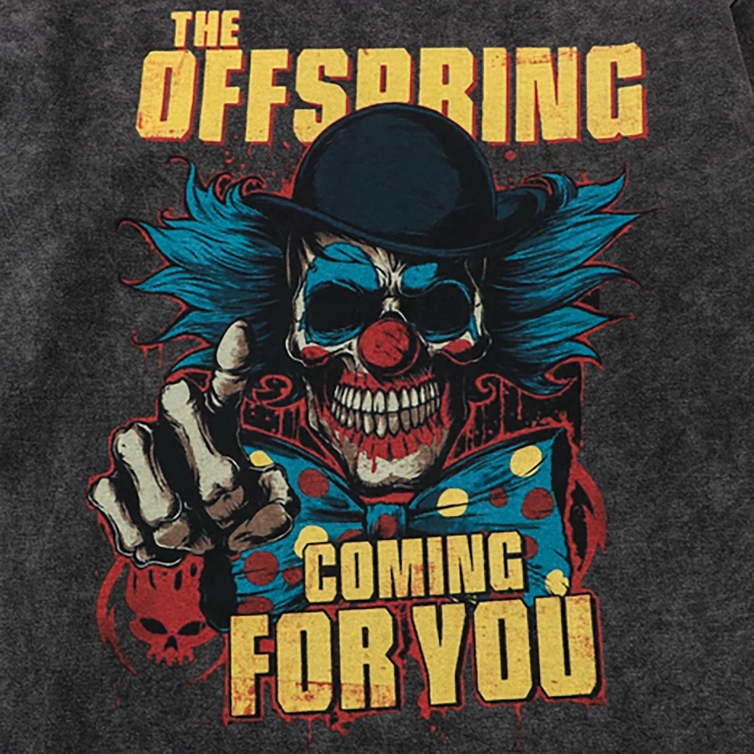 ATSUNSET Evil Clown Print Sweatshirt Autumn Cotton Pullover Hip Hop Street Retro Style Round Neck Hoodie Tops | Мужская одежда