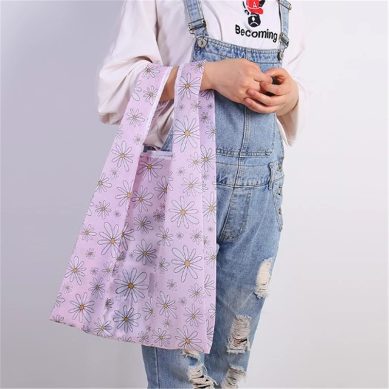 Многоразовые сумки для покупок в волшебном стиле Женская Складная Сумка тоут