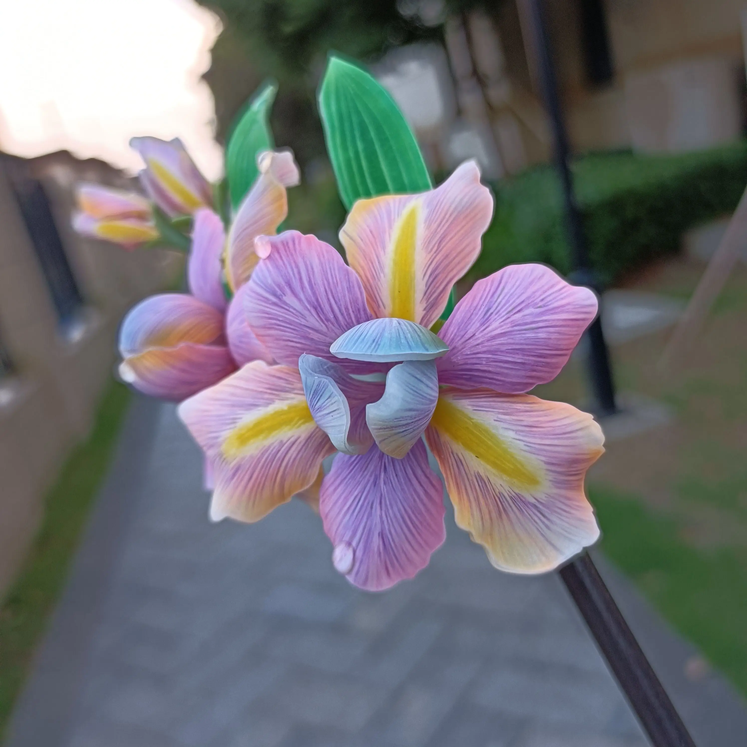 

Персонализированные палочки для волос орхидеи LALAVARA, китайские винтажные женские блестящие палочки Kanzashi