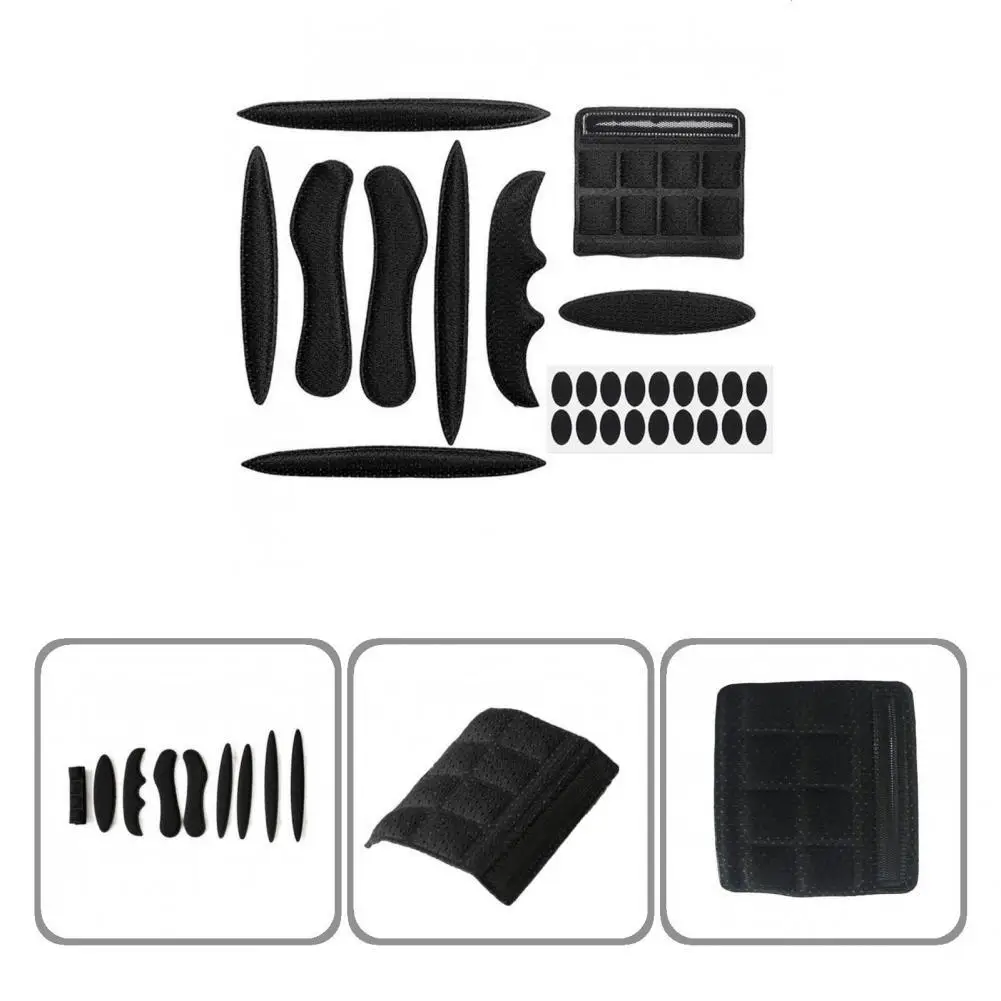 

27 шт./компл. Высококачественная подкладка для шлема с защитой от столкновений съемная внутренняя подкладка для шлема Легкая подкладка для ш...