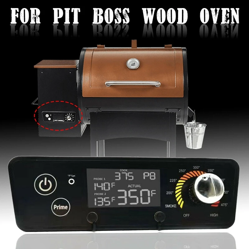 P7-340 термостат контроллер плата с ЖК-дисплеем для ямы босс деревянная печь |