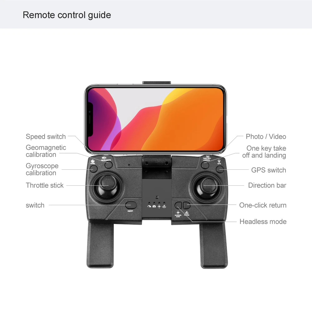 LANSENXI 2020 новый GPS 5G Дрон S176 HD 4K двойная камера WiFi FPV follow me функция Радиоуправляемый