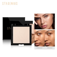 stagenius professional bronzer highlighter powder face makeup palette contouring faces pressed flour powder