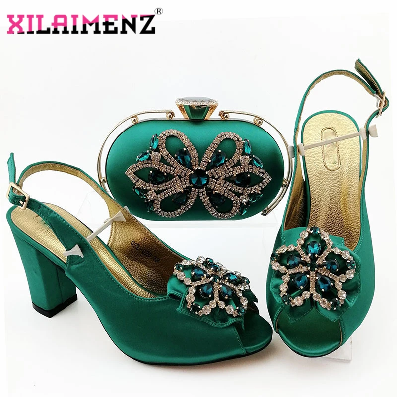 2020 г. бирюзовая обувь в африканском стиле для женщин комплект из босоножек и