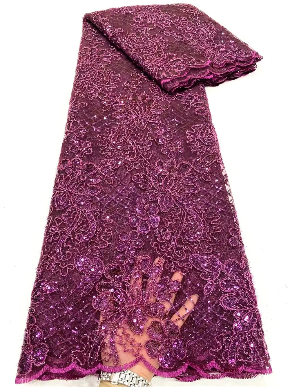 

Новинка, Маленькая кружевная французская Тюлевая сетка с вышивкой крючком, Высококачественная нигерийская мягкая кружевная ткань F3315