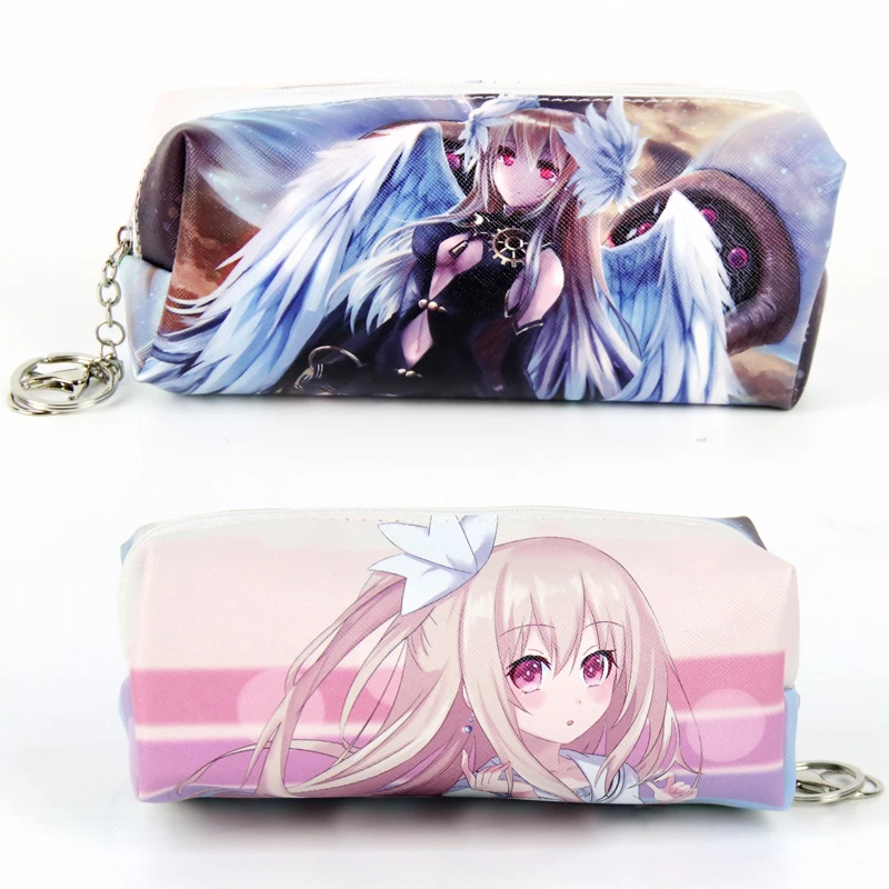 Аниме Дата Живая дорожная косметичка Mayuri/Tobiichi оригами Синтетическая кожаная