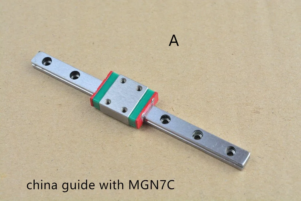 Линейная направляющая MR7 MGN7 длиной 150 мм с опорной рейкой MGN7C или MGN7H 7 |