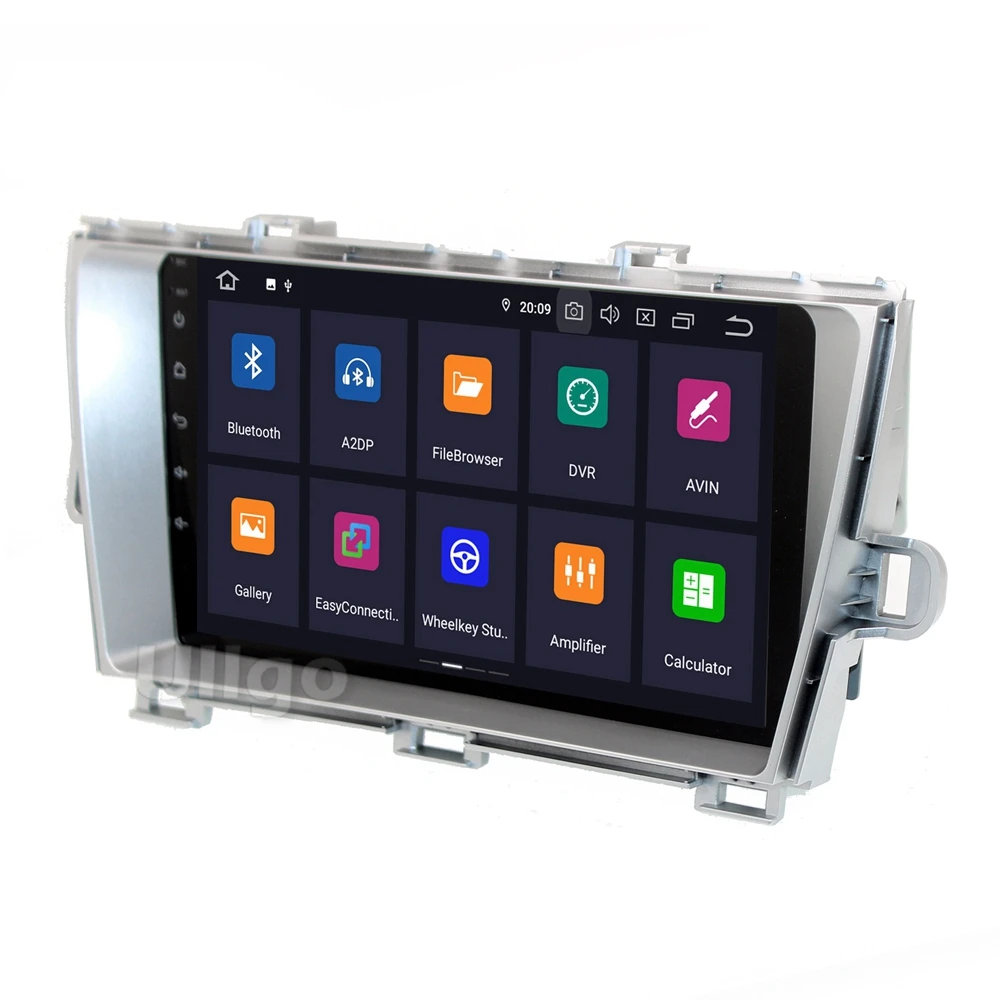 9 ''ram 4G+ rom 64G Android 9,0 автомобильный DVD gps для Toyota Prius 2009-2013 автомобильное радио с gps головным блоком с FM RDS BT зеркалом-link Wifi
