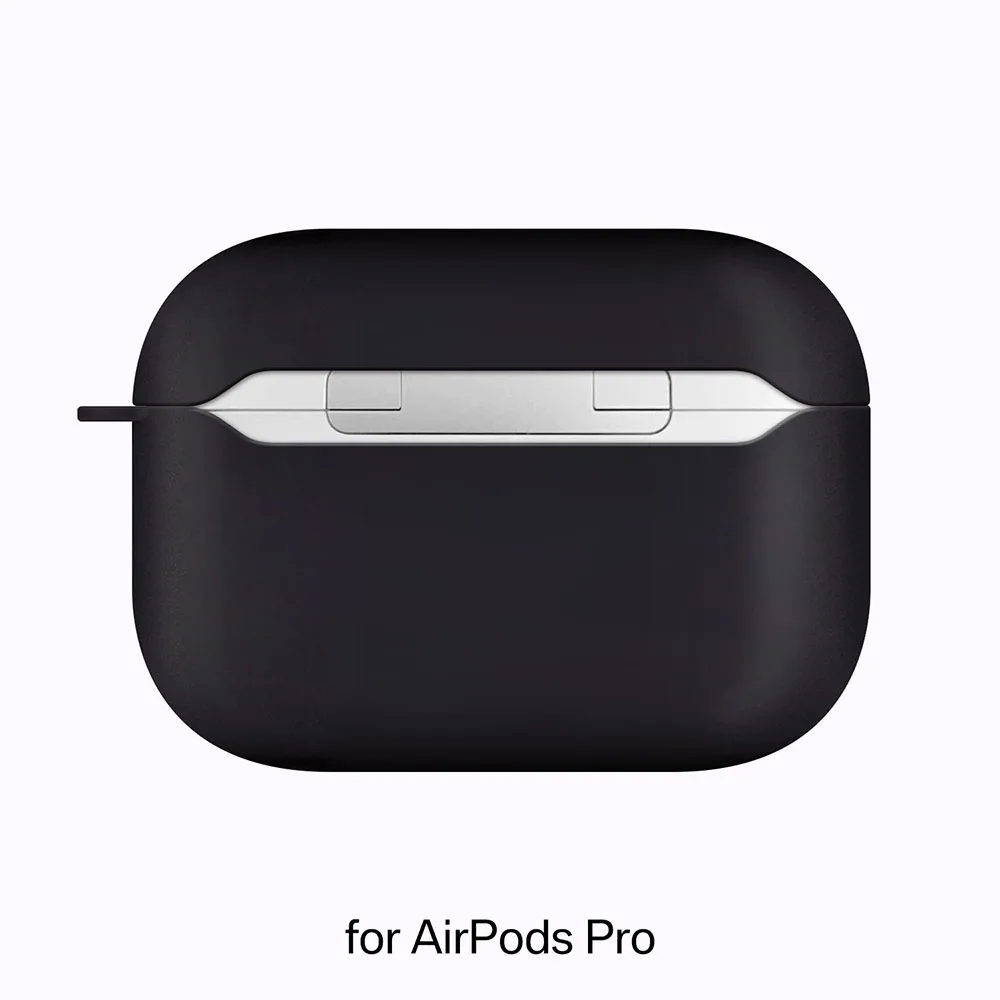 

Silicone Cover for AirPods Pro Earphone Bar Label World Ticket Black Soft Protector Fundas AirPods Pro Case Charging Box Bags