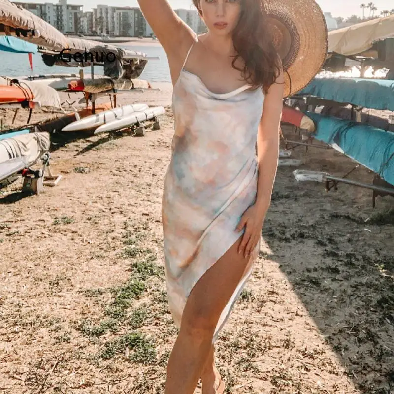 

2021 New Summer Women Fashion Off Shoulder Sexy Sling Print Casual Temperament Long Dress Elegant Dress Sukienka