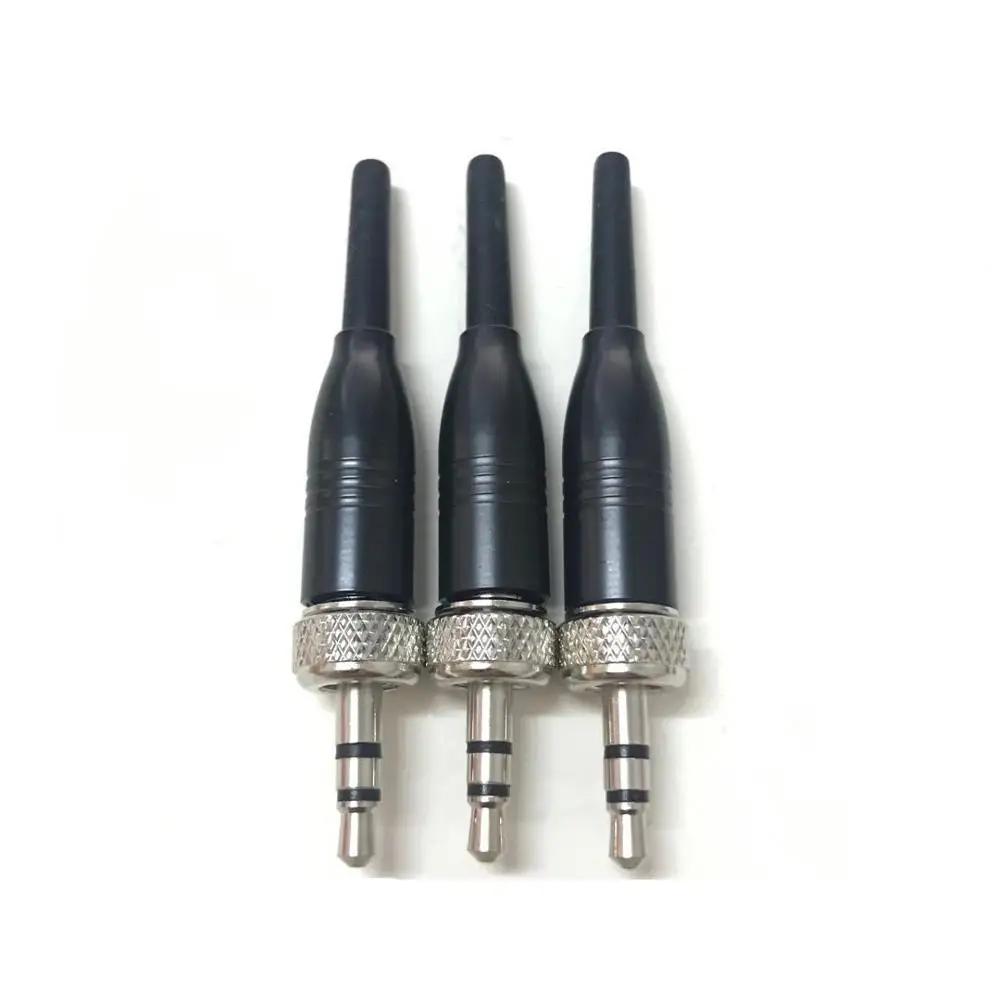 3 шт. 5 мм стерео винтовой замок разъем для Sennheiser EW100 EW300 EW500 G1 2 Sony Saramonic микрофон