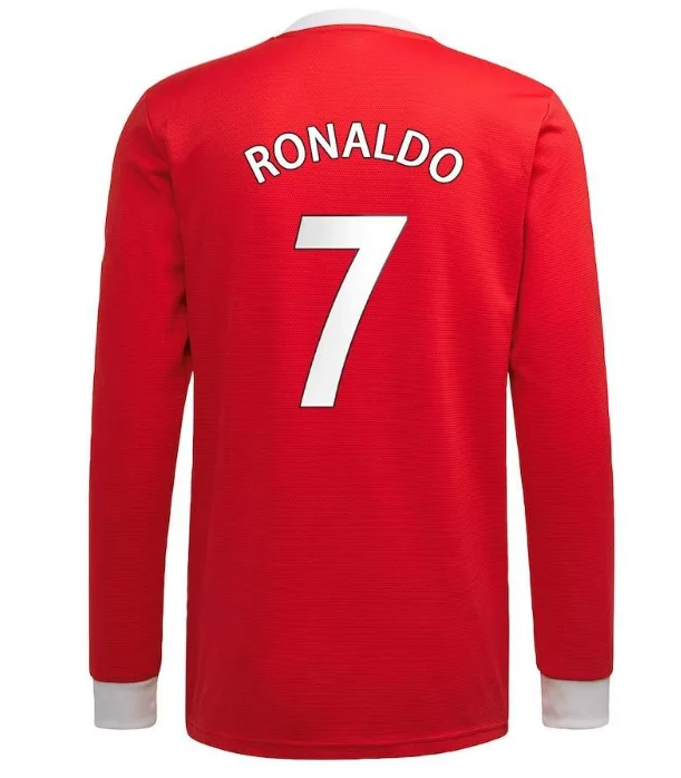 

21-22 Fast shipping Ronaldo United Best quality 2021 2022 Manchester Long sleeve shirt utd Jersey