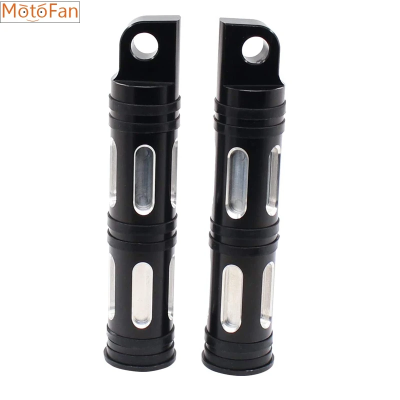Motorbike Foot Pegs CNC Bicycle Cut Front Rear Pedal Black Rider Rests Compatibility For Harley Touring Dyna Fatboy | Автомобили и