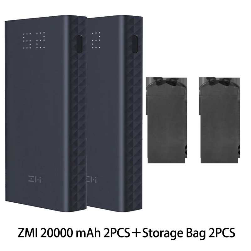 08 ZMI power Bank 20000 мАч 15000 мАч USB PD внешний аккумулятор портативный зарядный концентратор QC 3,0 зарядное устройство 18650 power bank - Цвет: 08