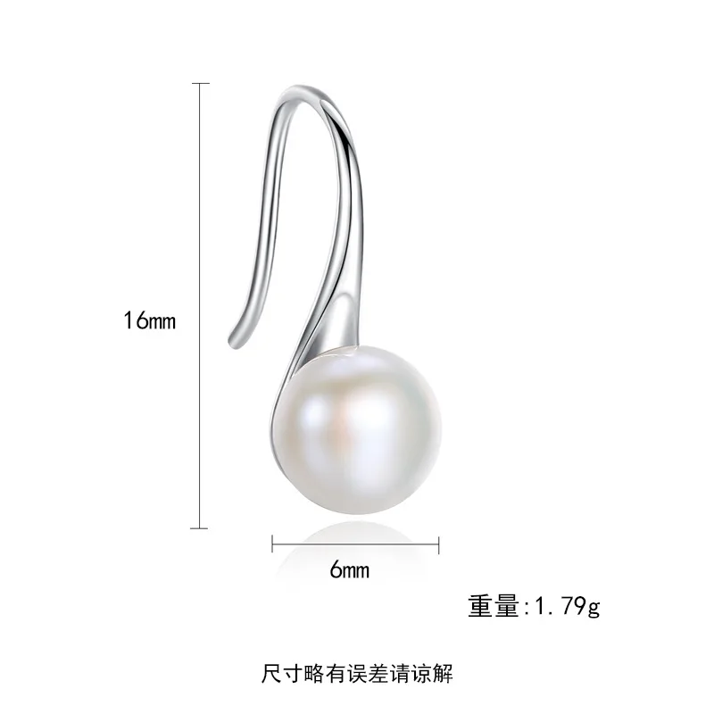 Женские серьги из серебра пробы в форме ложки 6-7 мм | Украшения и аксессуары