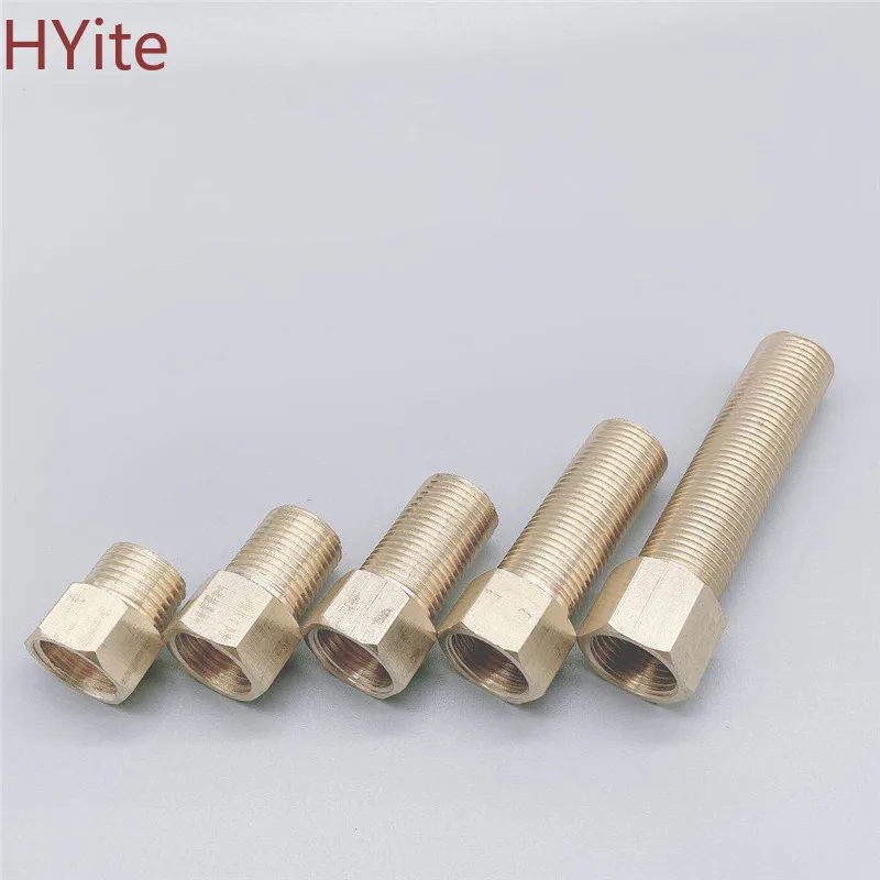 Латунный фитинг 1/2 &quotBSP папа к женскому изменить прямой переходник в