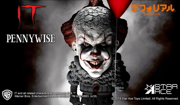 SA6004 SA6005 SA6006 1/12 DF IT joker 15 см мягкий винил Defo настоящая серия Pennywise Фигурка Статуя Модель полный набор игрушка для фанатов
