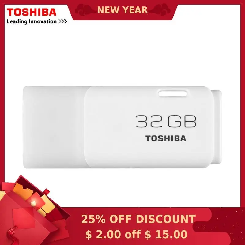 TOSHIBA USB флеш накопитель 32 Гб USB2.0 транспамять качество карта памяти 32G usb Бесплатная