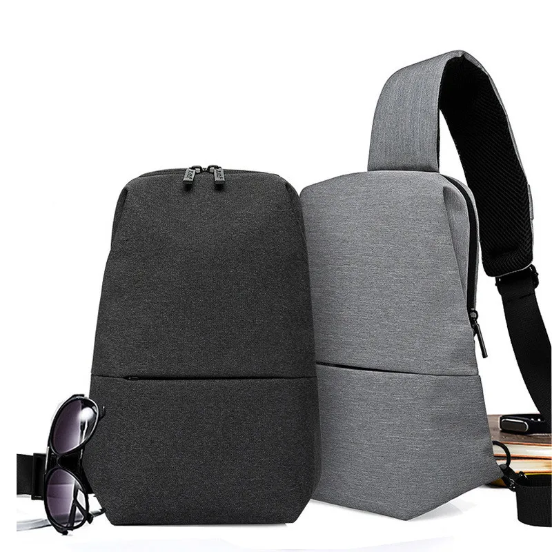 Новая мужская черная серая нагрудная Сумка для езды на открытом воздухе с