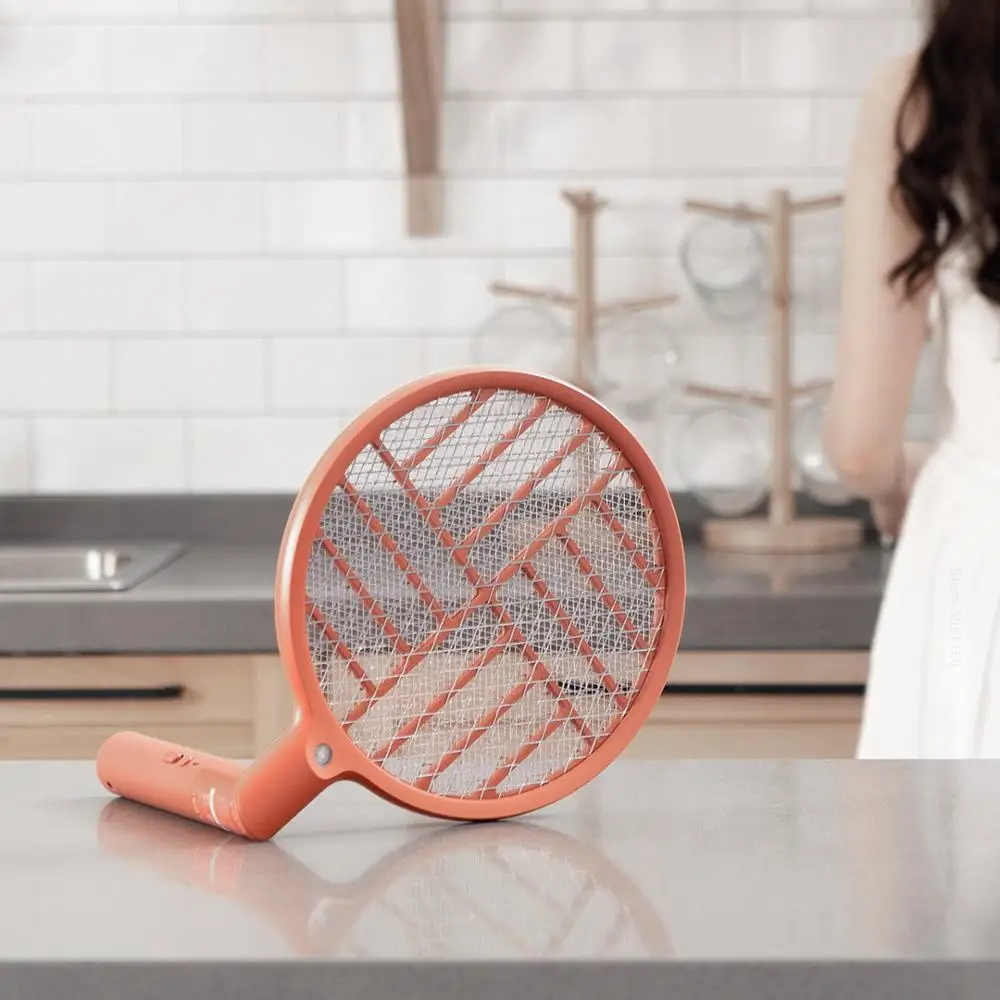 Новый SOTHING электрическая ракетка от москитов Настольный складной UV