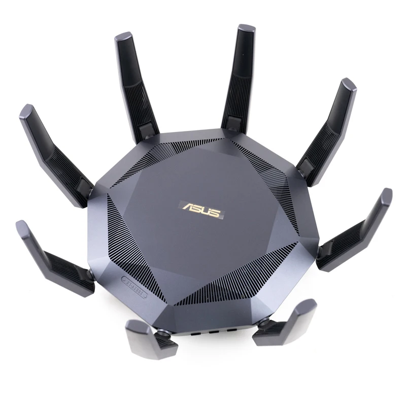 

ASUS RT-AX89X AX6000 двухдиапазонный Wi-Fi 6 роутер, 12-потоковый 6000 Мбит/с Wi-Fi скорость, двойные 10G порты, MU-MIMO, OFDMA, AiProtection