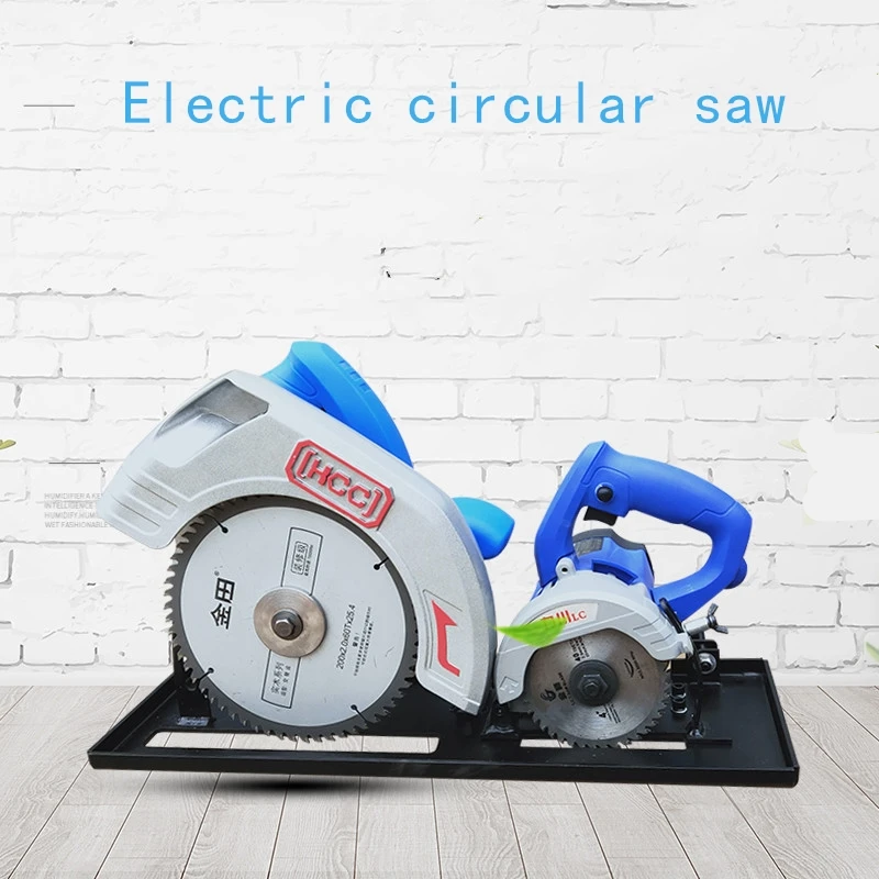 

Mini 2 in 1wood table saw Panel Saw Dustless Saw flip Electric Circular Saw Practical Woodworking Multifunctional