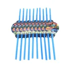 10 шт., бумажные соломинки для детского праздника