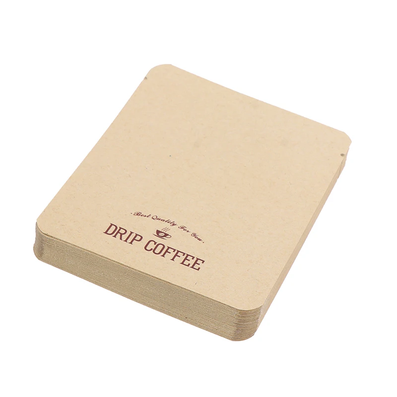 Горячая Распродажа! 50 шт. бумажные пакеты с плоским дном для чая и кофе | Дом сад