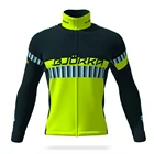 Зимняя Теплая Флисовая Куртка BJORKA, комплект для улицы, велосипедная одежда для велосипеда, Майо, Велоспорт, джерси, с длинным рукавом, мужская одежда