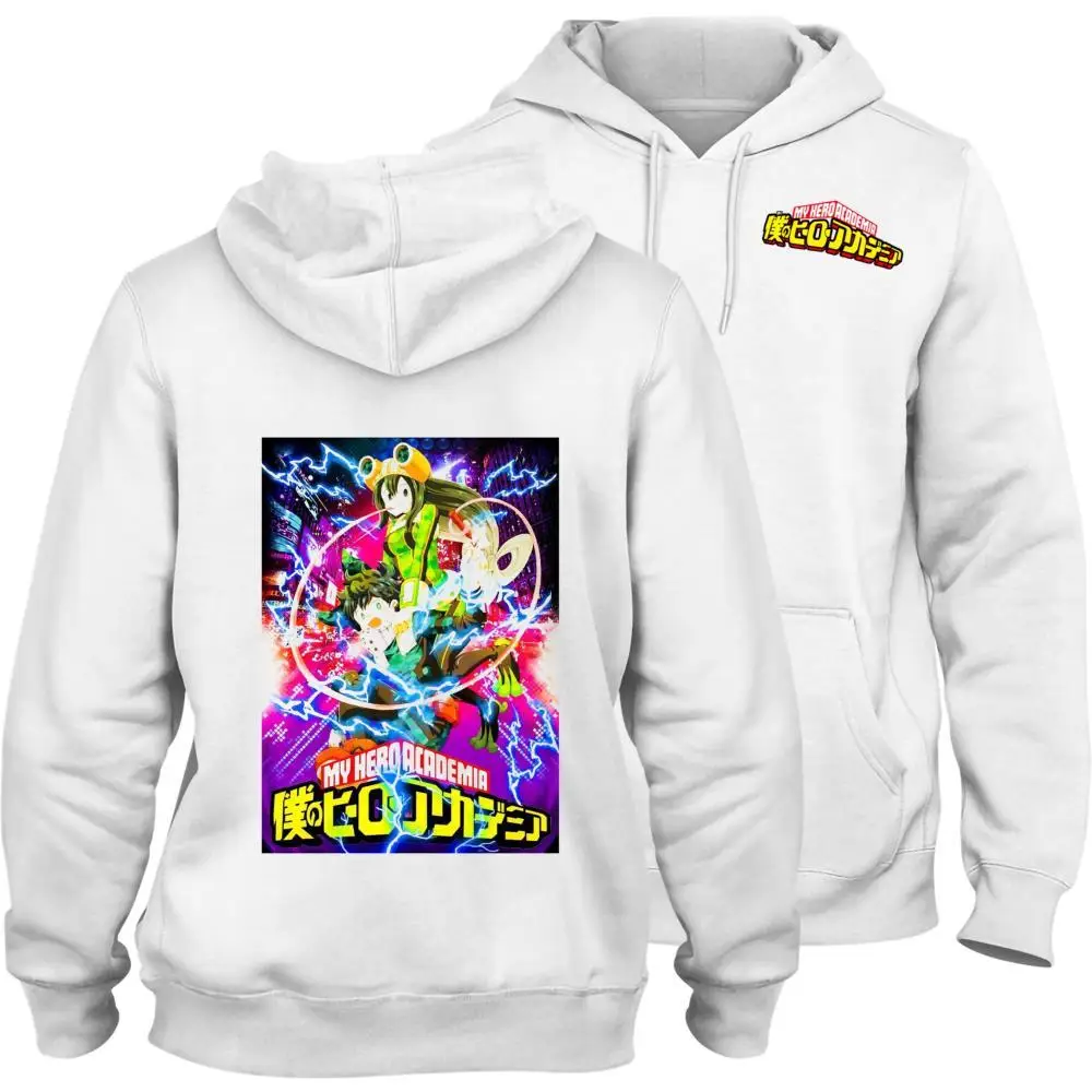 

My Hero Academia Printed Cartoon Fashion Thick Hooded Sweatshirt with Pocket Winter Unisex Pullover