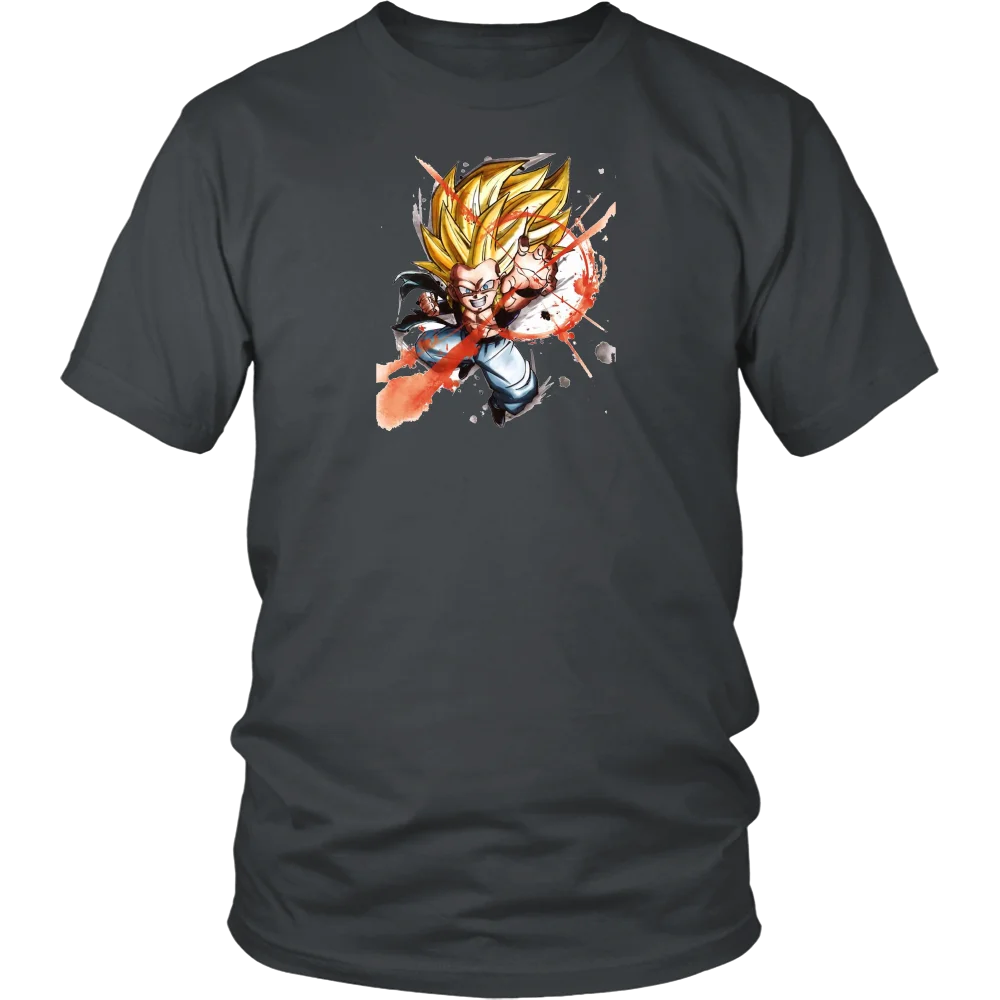Футболка Gotenks-All Gotenks Forms толстовка с капюшоном рубашка DBZ футболка героями
