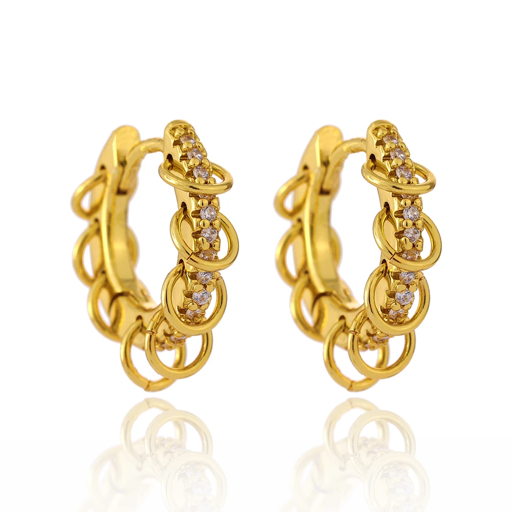 

Metal Round Hollow Hoop Earrings for Women Statement Gold Metal Texture New Luxury Design Jewelry Daily Wear Matching Items Gift