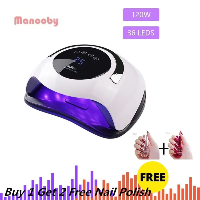 Лампа для маникюра светодиодный Сушилка для ногтей 120W USB гелевая лампа для ногтей, осушающая лампа для гель Лаки с лак для ногтей Авто Маникюр Сенсор