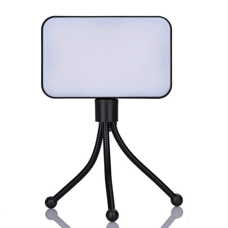 

Bi-Color LED Video Light Mini Rechargeable 2500mAh Camera Lights 95RA Dimmable 3200-6500K Ultra Bright Lighting LED Fill Lamp