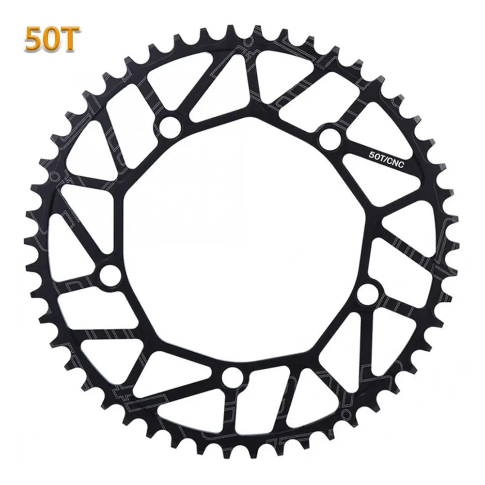 50T 52T 54T кольцевое кольцо из полого сплава однодисковое цепное колесо шоссейное