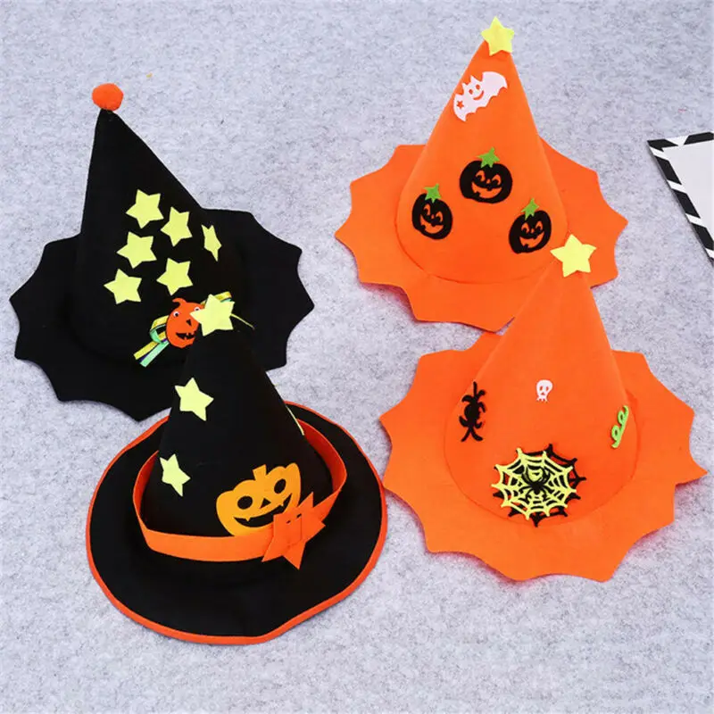 Для женщин ведьма колдун шляпы с полями костюм капитана Человек-паук на Хэллоуин