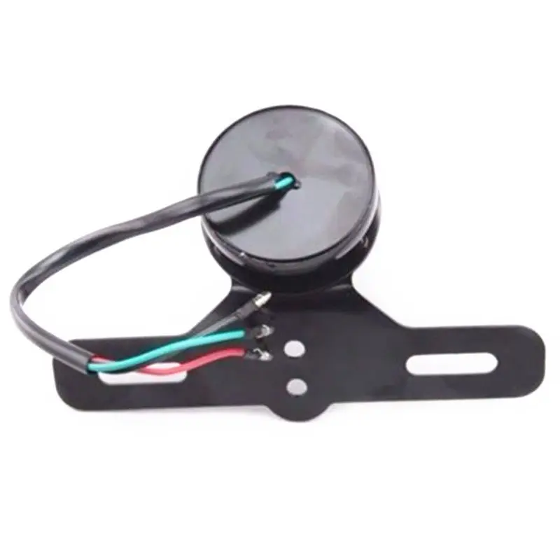 Мотоцикл черный хвост светильник Стоп лампа номерные знаки для Harley BMW Bad Boy Blackline