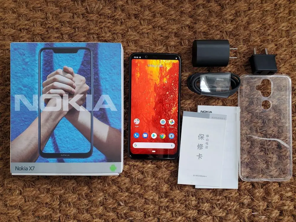 Nokia X7 4 Гб ОЗУ 64 ПЗУ две sim карты разблокированный Android мобильный телефон LTE 6 18 '' 3
