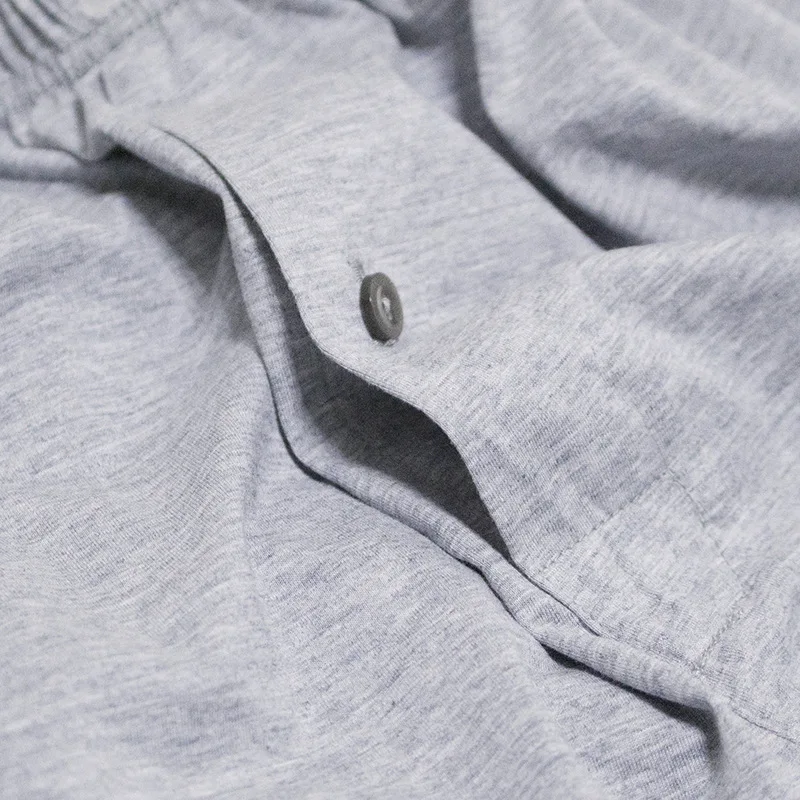 Трусы мужские однотонные хлопок 100% на одной пуговице свободные повседневные