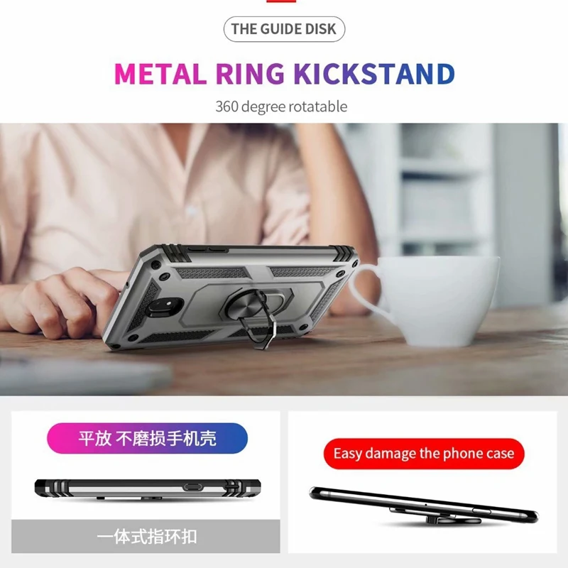 

Magnetic Adsorption Kickstand Case for Samsung Galaxy M20 M10 Case Coque for Samsung Galaxy J4 J6 Plus J3 J7 2018 Case