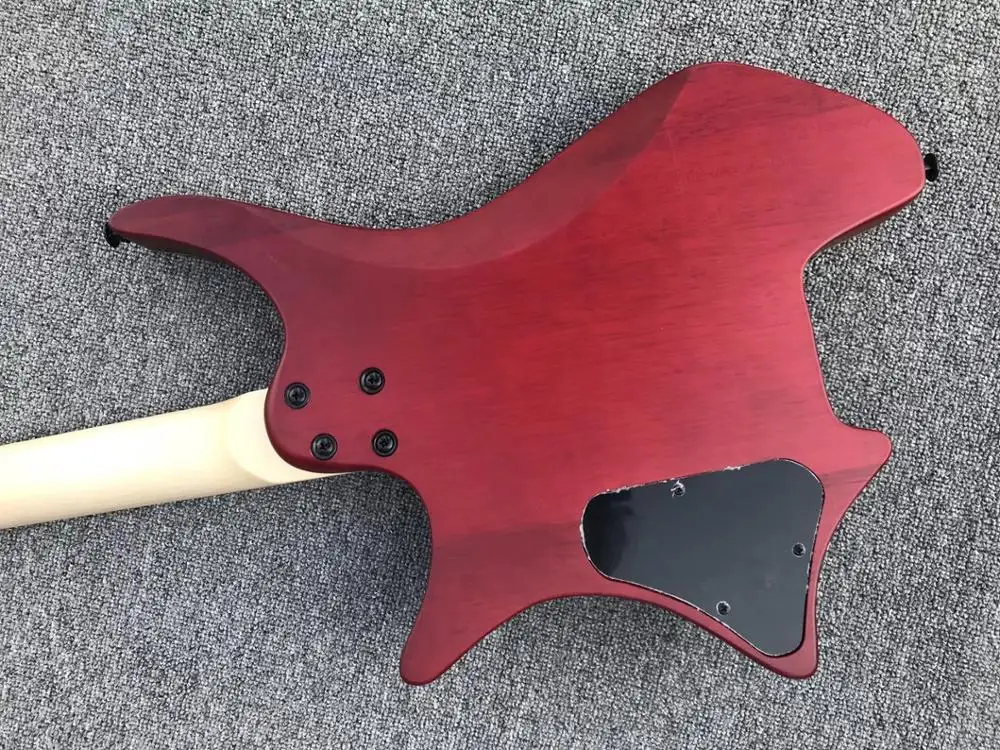 Бесплатная доставка электрическая гитара без головы профессиональный