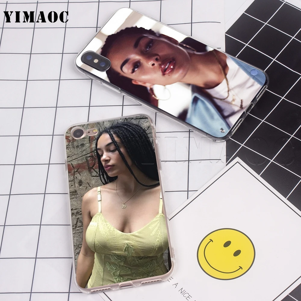 Мягкий силиконовый чехол YIMAOC Jorja Smith для iPhone 11 Pro XS Max XR X 8 7 6 6S Plus 5 5s se | Мобильные