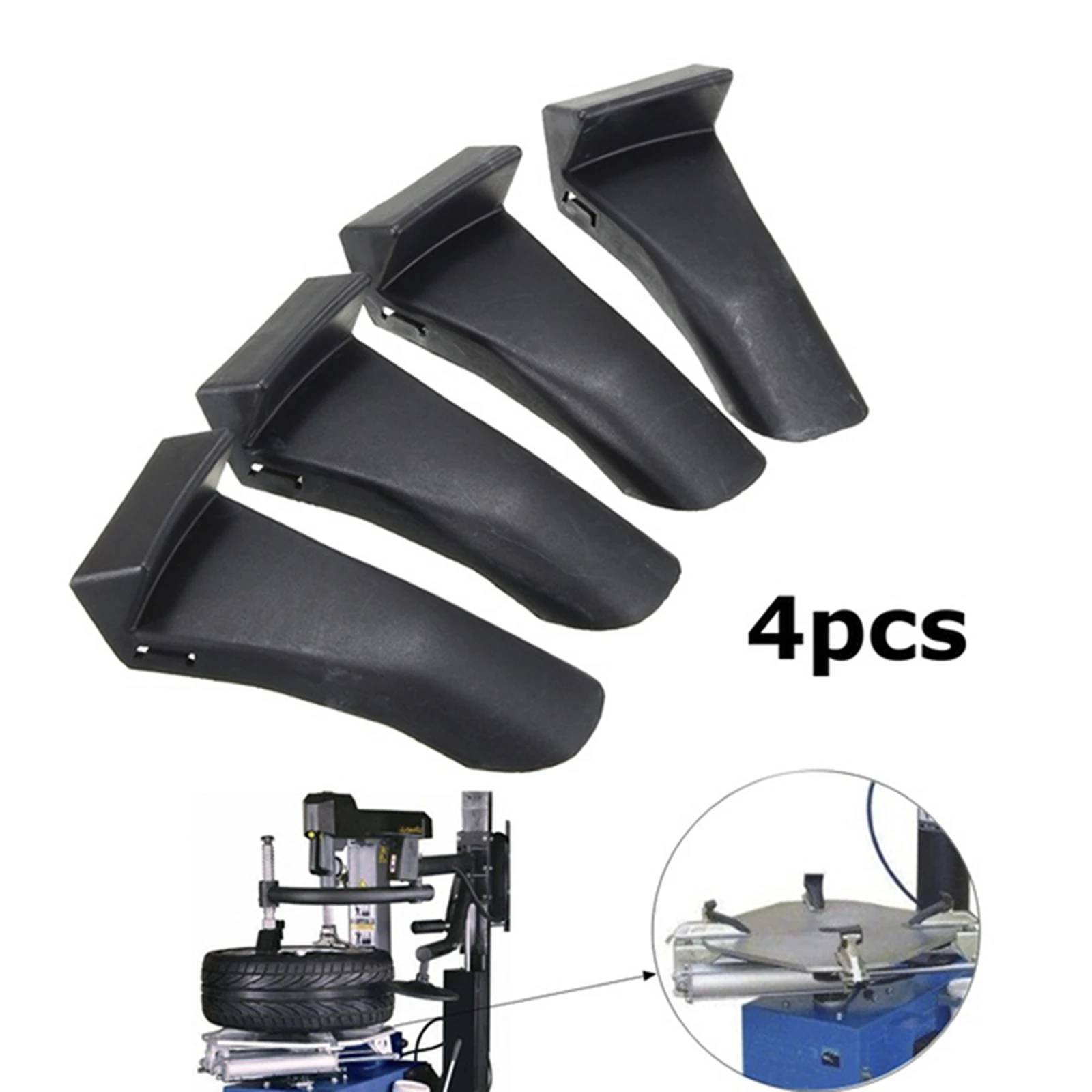 

4 Pcs Tire Changer Inserts Jaw Clamp Cover Wheel Rim Guards Professional
